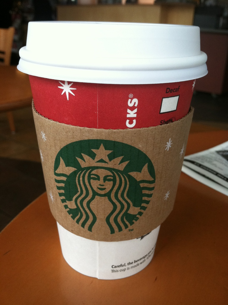 » Starbucks – Double Tall Latte with Full Milk Dine at Joe's
